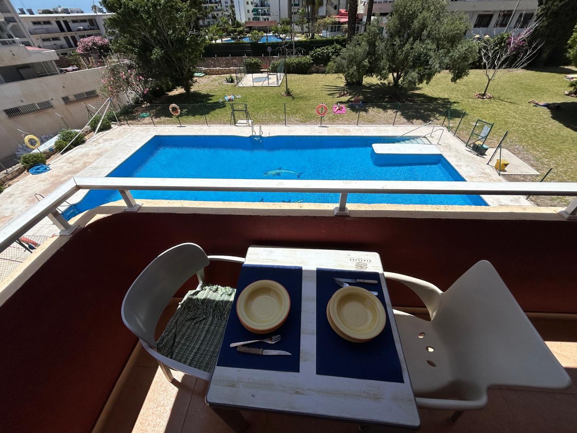 Piscina Terrazza Seaview Appartement Benalmádena Buitenkant foto